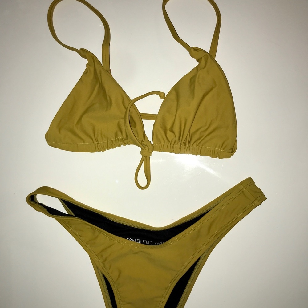 Somerfield swim bikini set in SOLEIL (mustard)